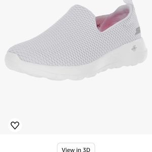 Skechers Hands free slip-ins Air cooled memory foam women's 11 white